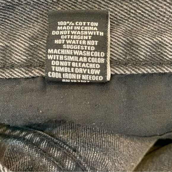 Square Zero Built to Last Men's Jeans Distressed Slim Denim Ripped  Size 40 - Picture 8 of 9